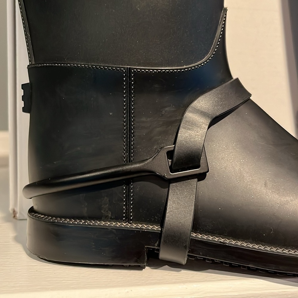 Givenchy Rubber Riding Boots - Picture 3 of 11